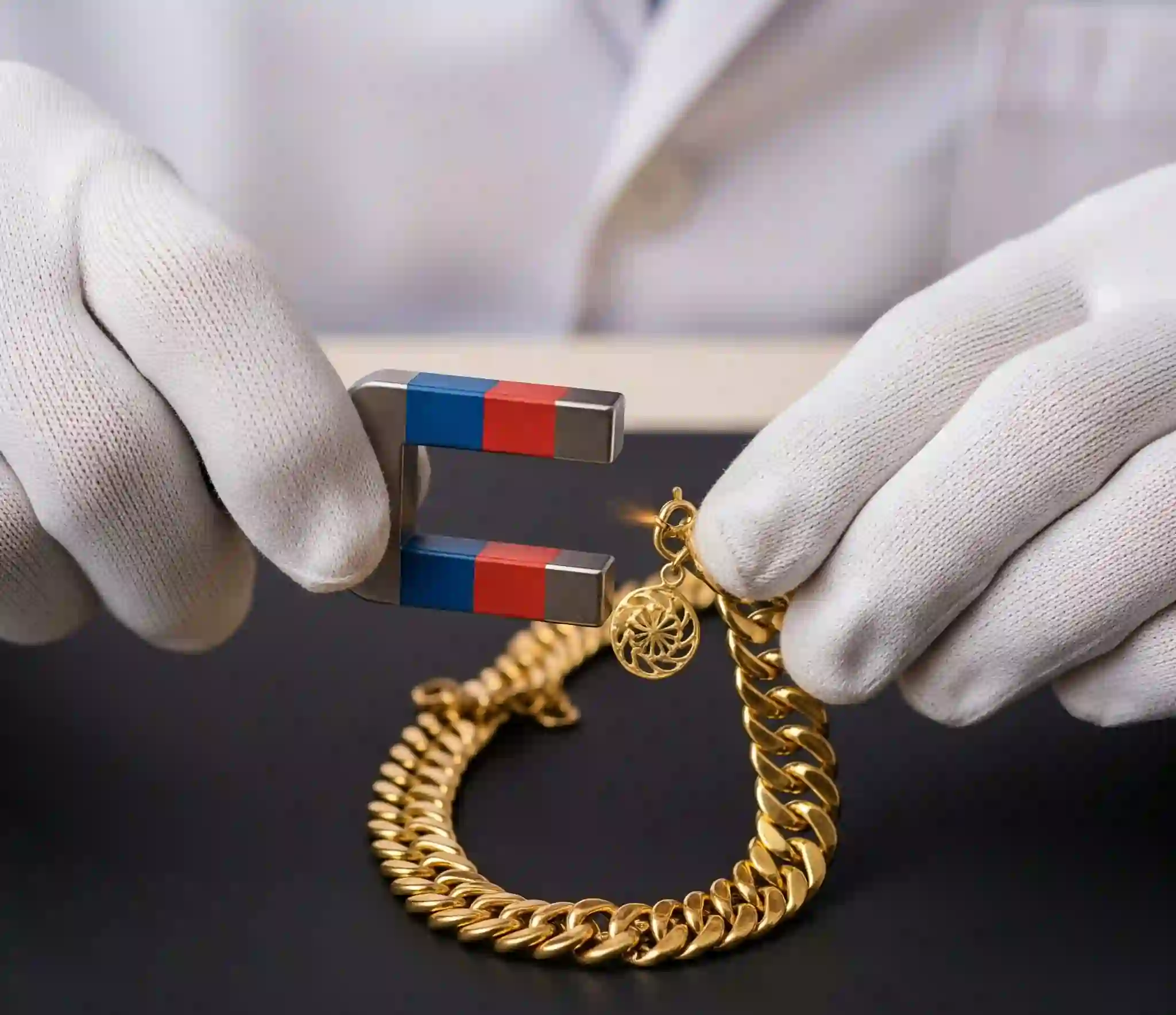 Testing gold jewellery at home