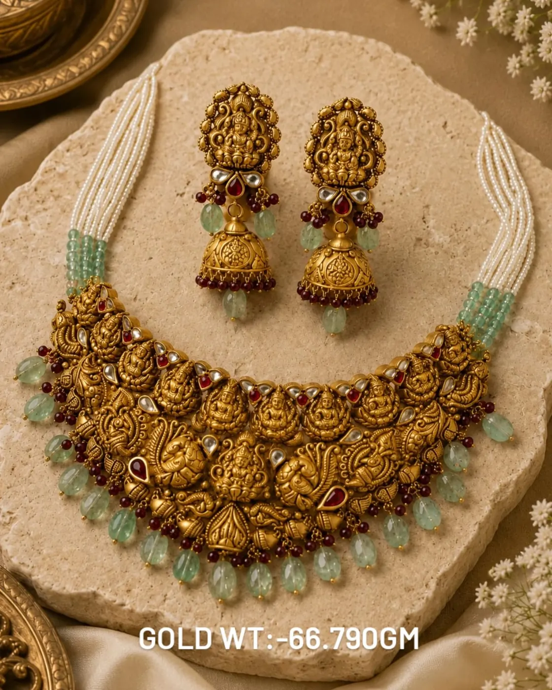 Lakshmi bridal necklace set